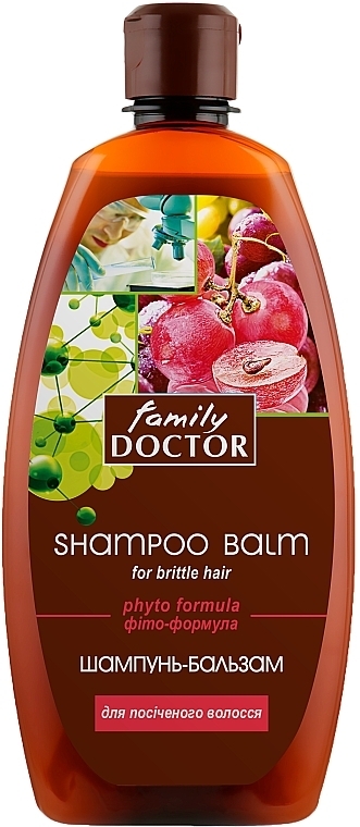 Shampoo-Conditioner für geschädigtes Haar mit Sanddorn-Extrakt - Family Doctor — Bild N1