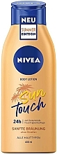 Zart bräunende Feuchtigkeitspflege für alle Hauttypen - Nivea Body Lotion Sun Touch — Bild N1