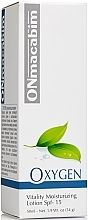 Feuchtigkeitsspendende Gesichtsemulsion - ONmacabim Oxygen Line Vitality Moisturizing Lotion SPF15 — Bild N1