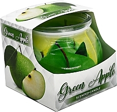 Düfte, Parfümerie und Kosmetik Kerze im Glas - Admit Candle In Glass Cover Green Apple
