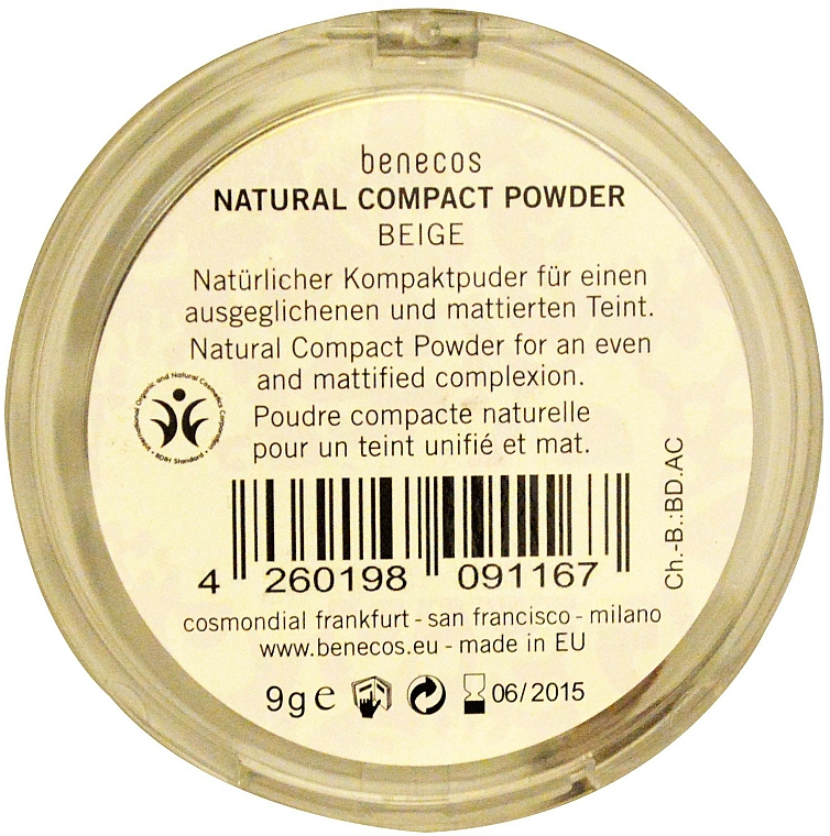 Kompaktpuder - Benecos Natural Compact Powder — Bild N2