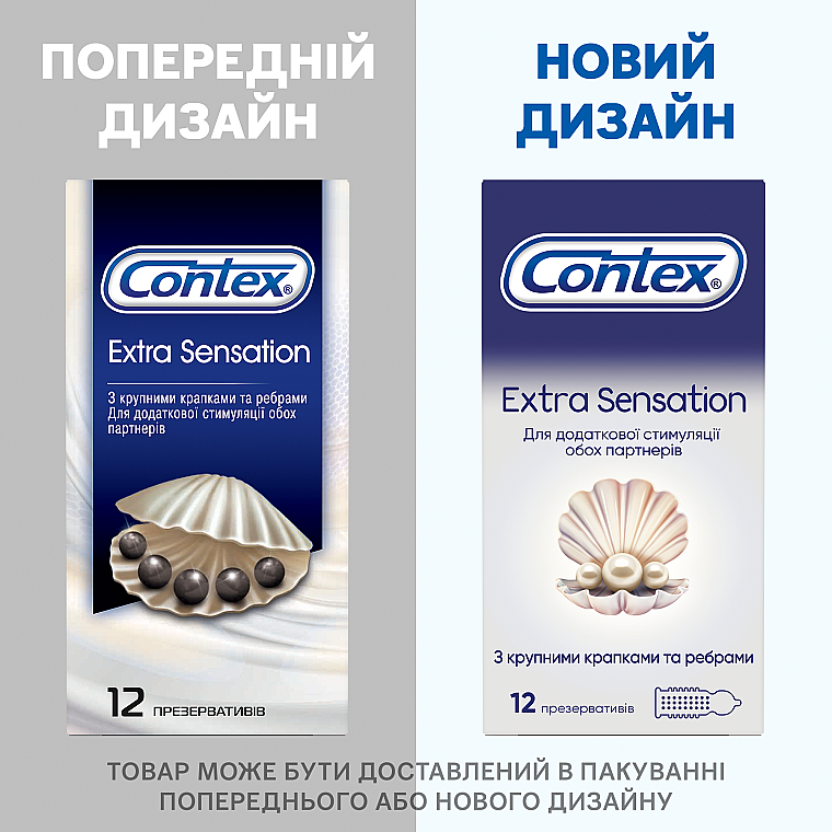 Latex-Kondome 12 St. - Contex Extra Sensation — Bild N5
