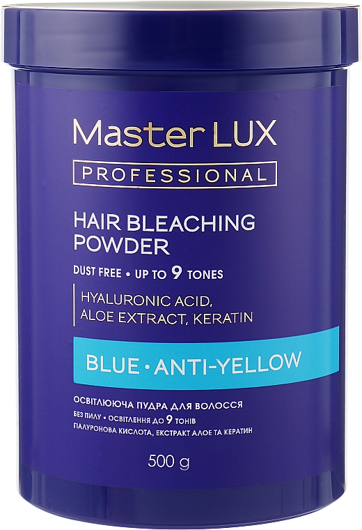 Aufhellende Haarpulver - Master LUX Professional Blue Hair Bleaching Powder — Bild N1