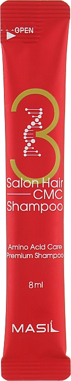 Shampoo mit Aminosäuren - Masil 3 Salon Hair CMC Shampoo (Probe) — Bild N6