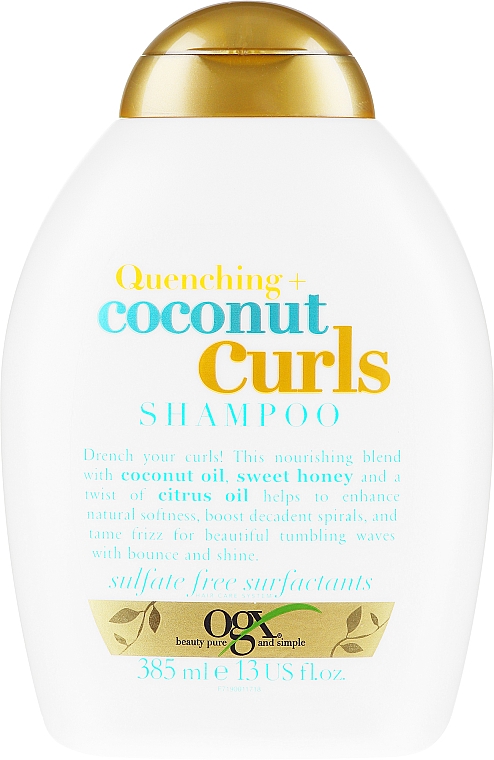 Pflegendes Shampoo für lockiges Haar - OGX Coconut Curls Shampoo — Bild N1