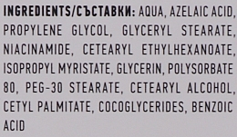 Intensive Creme mit Azelainsäure 20 % und Niacinamid 6 % - Biotrade Intensive Care Cream — Bild N3