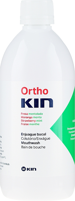 Mundwasser mit Fluorid - Kin Ortho Mouthwash — Bild N2