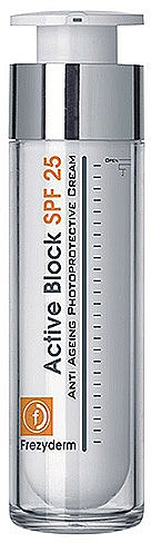 Feuchtigkeitsspendende Anti-Aging Tagescreme für das Gesicht SPF 25 - Frezyderm Active Block SPF25 — Bild N1