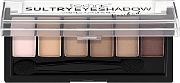 Lidschattenpalette - Technic Cosmetics Sultry 6 Shades Eyeshadow Palette — Bild N1