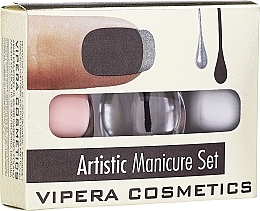 Nagelpflegeset - Vipera Artistic Manicure Set (Nagellack 3x5.5ml) — Bild N1