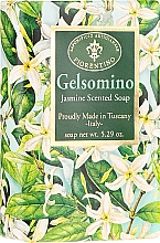 Naturseife mit Jasminduft - Saponificio Artigianale Fiorentino Masaccio Jasmine Soap — Bild N1