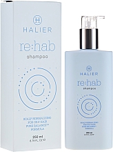 Düfte, Parfümerie und Kosmetik Normalisierendes Shampoo für fettiges Haar - Halier Re:hab Shampoo