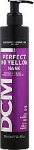 Düfte, Parfümerie und Kosmetik Maske gegen Gelbfärbung der Haare - DCM Perfect No Yellow Mask