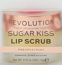 Lippenpeeling mit Ananasgeschmack - Makeup Revolution Lip Scrub Sugar Kiss Pineapple Crush — Bild N3