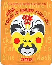 Düfte, Parfümerie und Kosmetik Gesichtsmaske - Baviphat Dr.119 Farewell My Concubine Yellow Lucky Mask