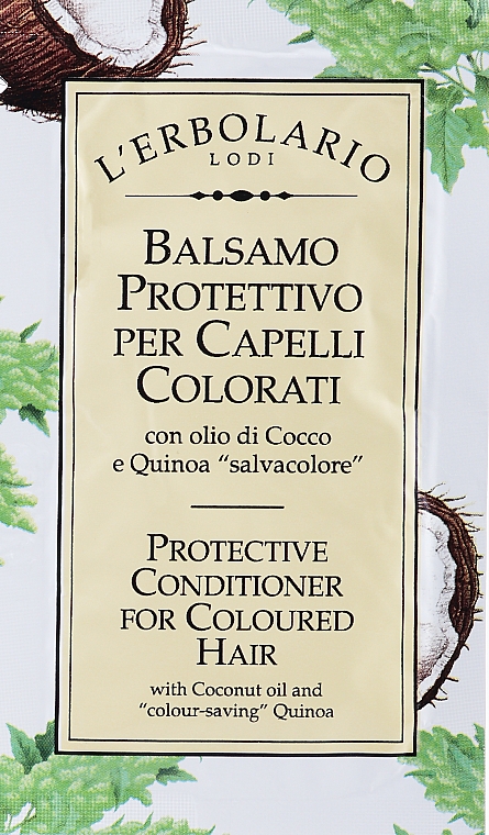 Conditioner - L'Erbolario Protective Conditioner For Coloured Hair — Bild N1