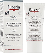 Pflegende Gesichtscreme für trockene und gereizte Haut mit Lakritzextrakt - Eucerin AtopiControl Face Care Cream — Bild N3