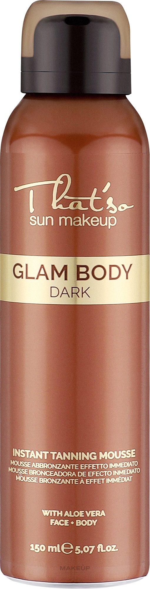 Selbstbräunungsmousse für eine glamouröse Bronzebräune Dark - That's So Glam Body Mousse — Bild 150 ml