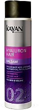 Haarspülung "Fullness & Volume" - Kayan Professional Hyaluron Hair Balsam — Bild N1