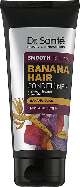 Haarbalsam - Dr. Sante Banana Hair Smooth Relax Conditioner — Bild N1
