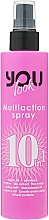 Düfte, Parfümerie und Kosmetik 10in1 Sofortiges Multispray - You Look Professional Multiaction Spray 10 in 1 Pink
