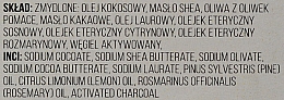 Natürliche Seife mit Aktivkohle - Cztery Szpaki Soap — Bild N2