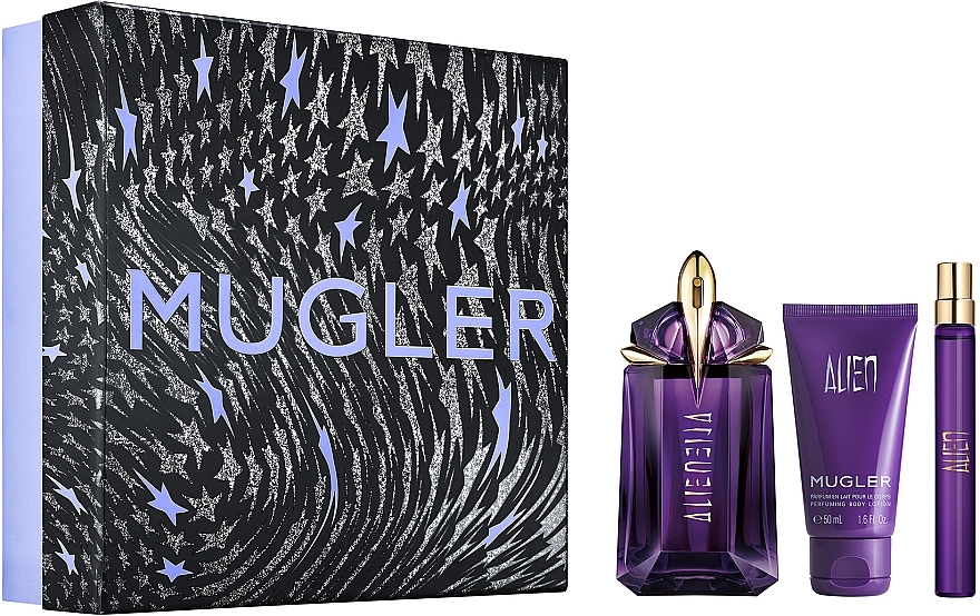 Mugler Alien  - Duftspray (Eau de Parfum 60 ml + Eau de Parfum 10 ml + Körperlotion 50 ml)  — Bild N1