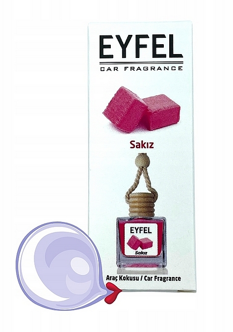 Auto-Lufterfrischer Kaugummi - Eyfel Perfume Gum Car Fragrance — Bild N2