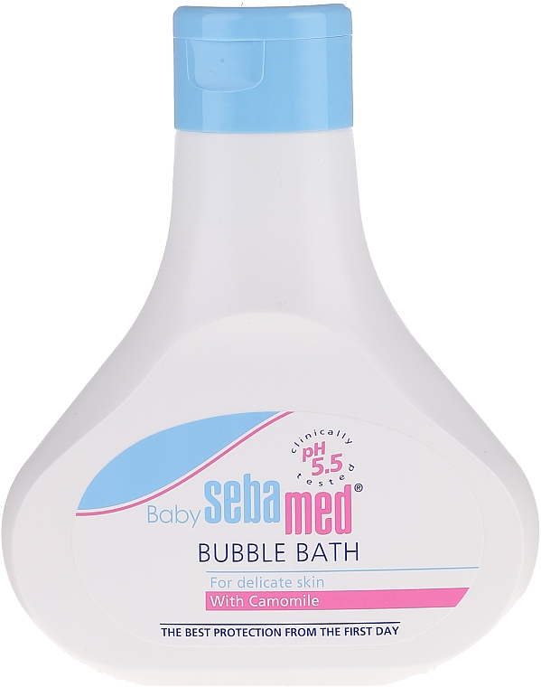 Sanfter und feuchtigkeitsspendender Badeschaum für KInder - Sebamed Baby Bubble Bath — Bild N1