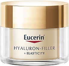 Düfte, Parfümerie und Kosmetik Stärkende Anti-Falten Tagescreme für mehr Elastizität SPF 15 - Eucerin Hyaluron-Filler + Elasticity Day SPF15 Cream