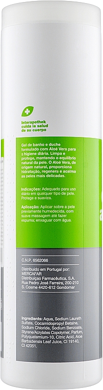 Erfrischendes Duschgel mit Aloe-Vera Extrakt - Interapothek Gel De Bano Aloe Vera — Bild N6
