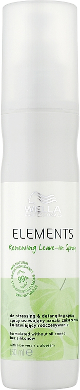 Haarspray mit Aloe Vera - Wella Professionals Elements Renewing Leave-In Spray — Bild N1