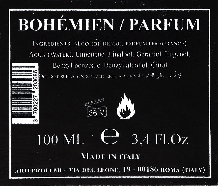 Arte Profumi Bohemien - Parfum — Bild N3