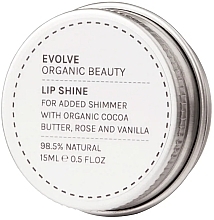 Pflegender Lippenbalsam - Evolve Organic Beauty Lip Shine True Gold — Bild N1