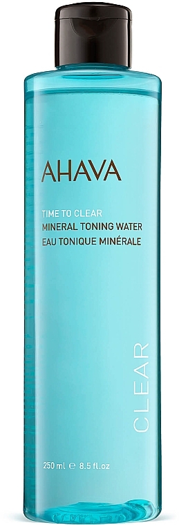 Mineralreicher Reinigungstoner für das Gesicht mit Nährstoffen aus dem Toten Meer - Ahava Time To Clear Mineral Toning Water — Bild N1