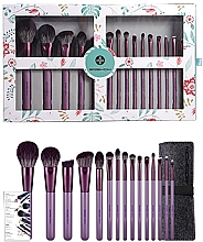 Make-up Pinselset 15-tlg. - Eigshow Beauty Eigshow Makeup Brush Kit In Gift Box Smoke Purple — Bild N2