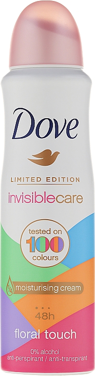 Deospray Antitranspirant - Dove Invisible Care Floral Touch Antiperspirant Limited Edition