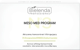 Düfte, Parfümerie und Kosmetik Lifting-Konzentrat mit 3% verkapseltem DMAE - Bielenda Professional Meso Med Program Active Lifting Concentrate