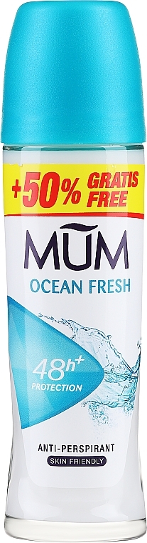 Deo Roll-on Antitranspirant Meeresfrische - Mum Ocean Fresh Roll On Anti-perspirant — Bild N1