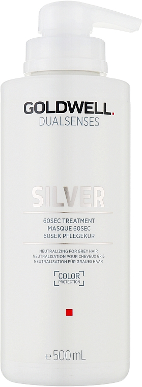 Maske für helles und graues Haar - Goldwell Dualsenses Silver 60sec Treatment — Bild N2