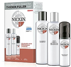 Düfte, Parfümerie und Kosmetik Haarpflegeset - Nioxin System 4 (Shampoo 300ml + Conditioner 300ml + Haarmaske 100ml)
