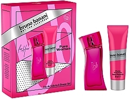 Düfte, Parfümerie und Kosmetik Bruno Banani Pure Woman - Duftset (Eau de Toilette 30ml + Duschgel 50ml)