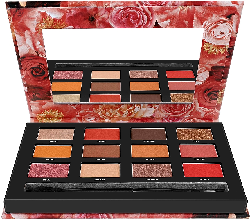 Lidschatten-Palette - W7 Let's Brunch With Vickaboo Pressed Pigment Palette — Bild N3