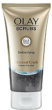 Düfte, Parfümerie und Kosmetik Gesichtspeeling mit Aktivkohle - Olay Scrubs Detoxifying Charcoal Crush