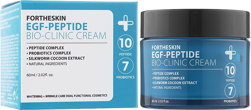 Gesichtscreme mit Peptiden - Fortheskin Bio Peptide Clinic Cream — Bild N1