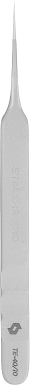 Pinzette für künstliche Wimpern TE-40/10 - Staleks Expert 40 Type 10 — Bild N1