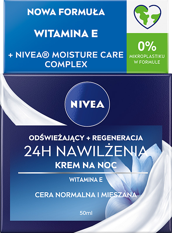 Regenerierende Nachtcreme mit Vitamin E - Nivea 24H Regenerating Night Cream With Vitamin E — Bild N3