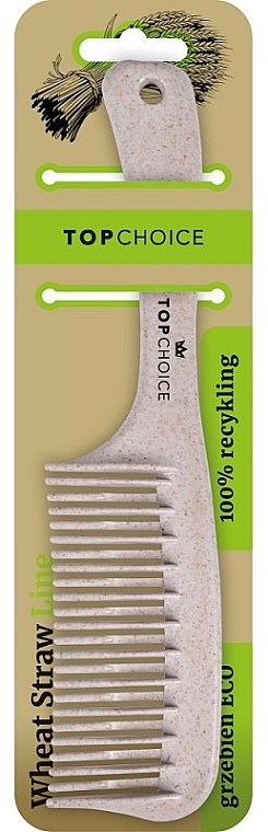 Haarkamm 60618 cremefarben - Top Choice Eco Hair Comb — Bild N2