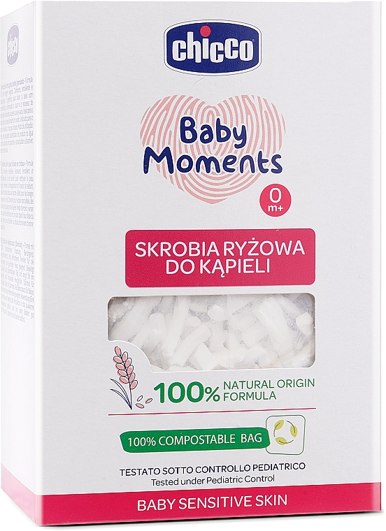 Reispulver zum Baden für empfindliche Haut - Chicco Baby Moments — Bild N2