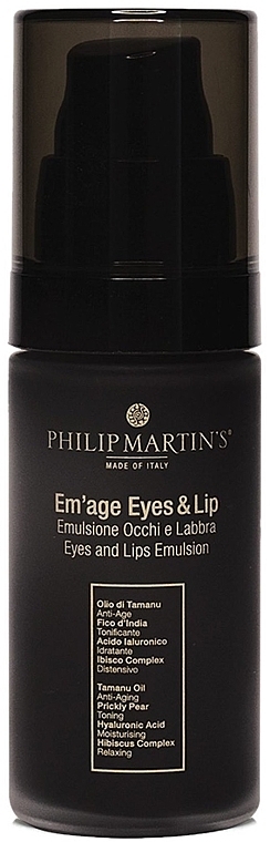 Creme für die Haut um die Augen und Lippen - Philip Martin's Em'age Eyes & Lip — Bild N1